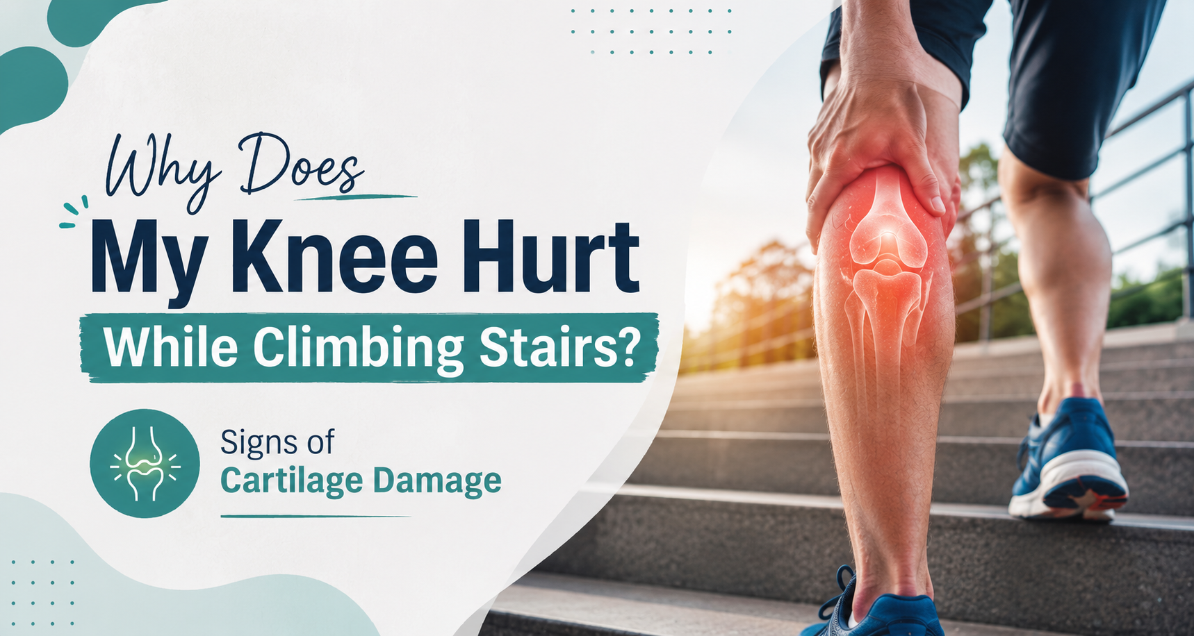 Why Does My Knee Hurt While Climbing Stairs? Signs of Cartilage Damage