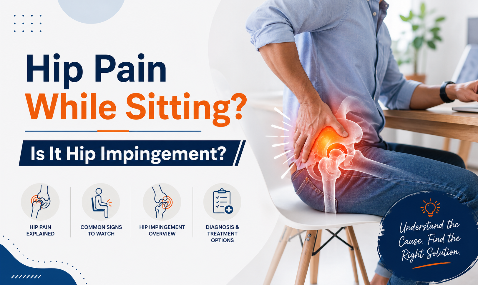 Hip Pain While Sitting? Is It Hip Impingement?