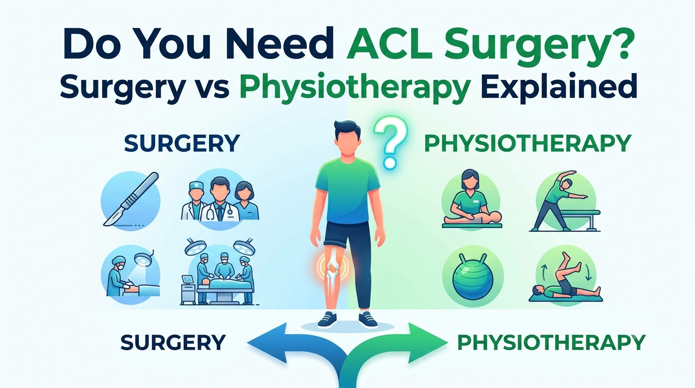 Do You Need ACL Surgery? Surgery vs Physiotherapy Explained
